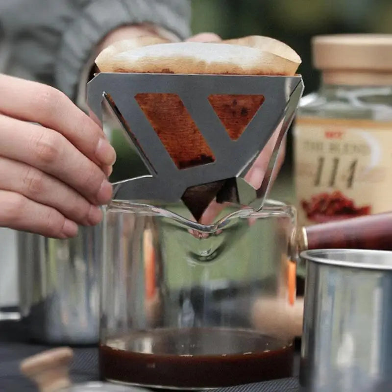 Portable Foldable Coffee Filter Holder